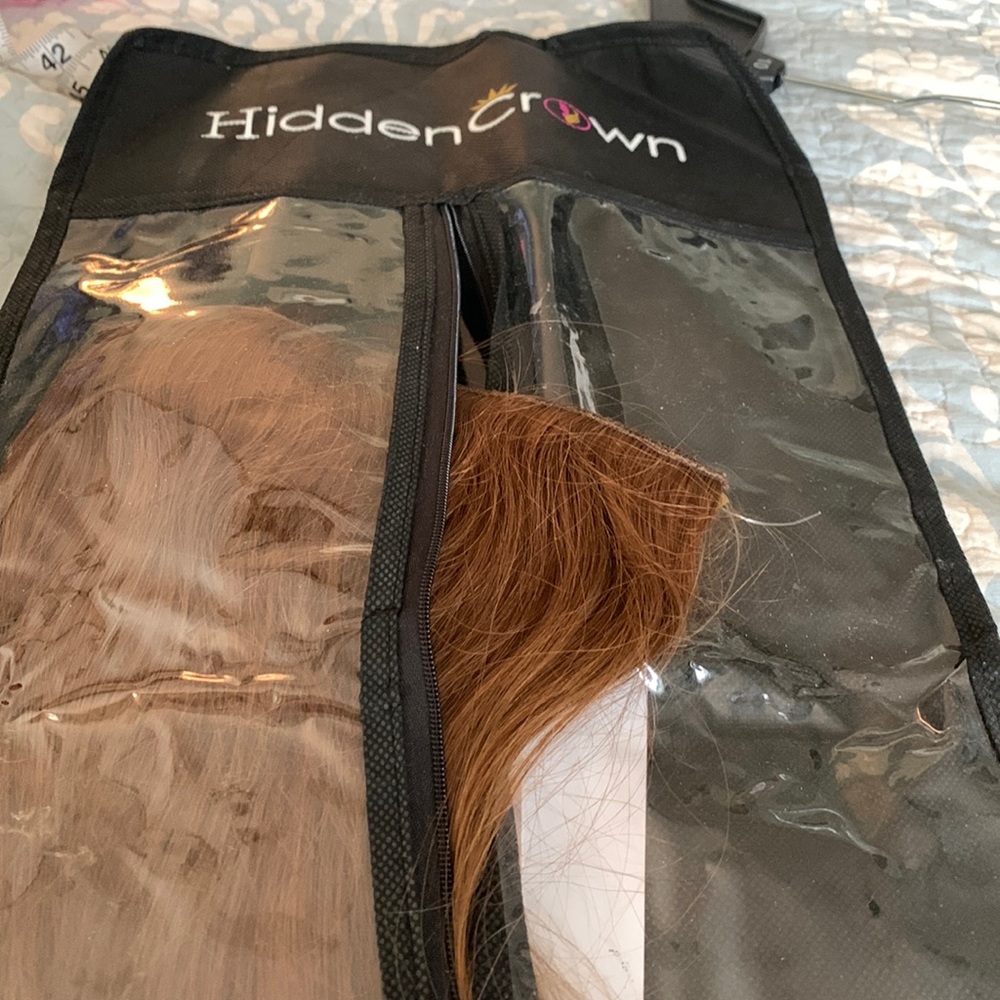 Hidden crown hair extension NWOT